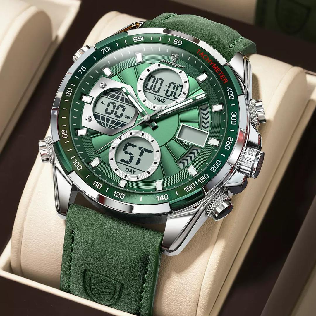 Poedagar Leather Watch